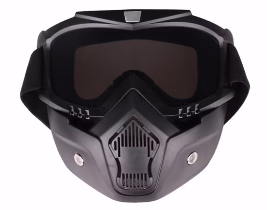 Unisex Skiing Motorcycle Parts Face Mask Windproof Removable